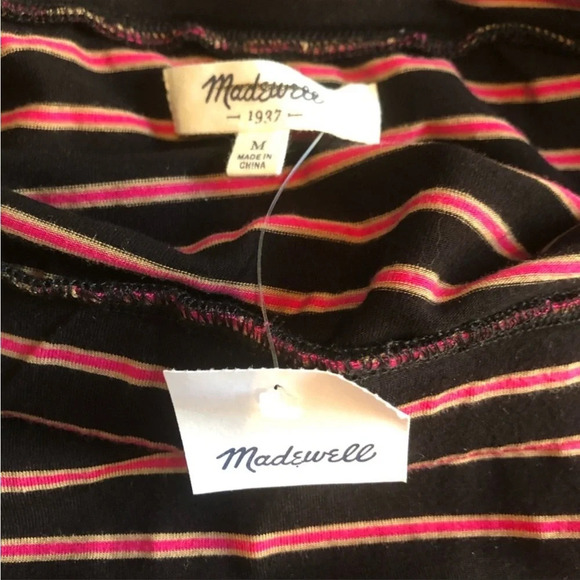 Madewell Striped Weekend Strapless Maxi Dress NWT - Picture 6 of 6